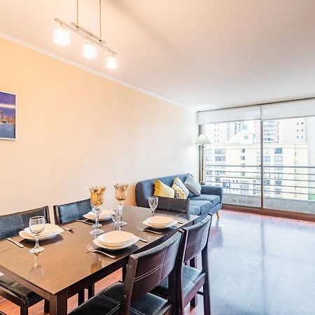 Urban Miro - 2Br, Parking, Wifi, Tv, Metro Apartment Santiago Luaran gambar