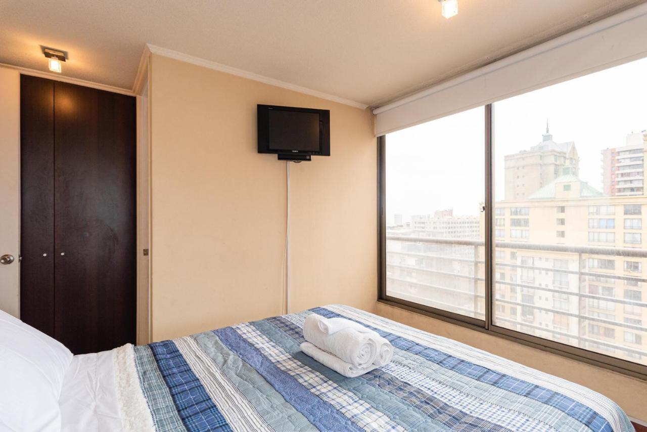 Urban Miro - 2Br, Parking, Wifi, Tv, Metro Apartment Santiago Luaran gambar
